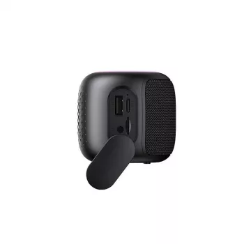 HAVIT SK809BT Altavoz Bluetooth 5.0 portátil 5W IPX5 resistente al agua TWS USB-C AUX MicroSD Negro