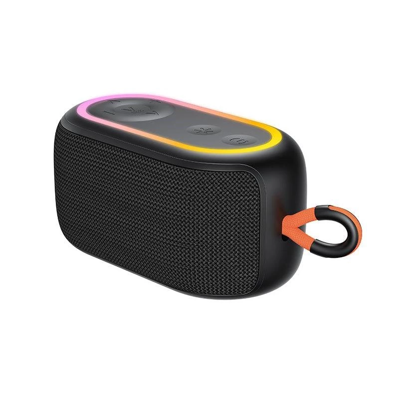 HAVIT SK809BT Altavoz Bluetooth 5.0 portátil 5W IPX5 resistente al agua TWS USB-C AUX MicroSD Negro