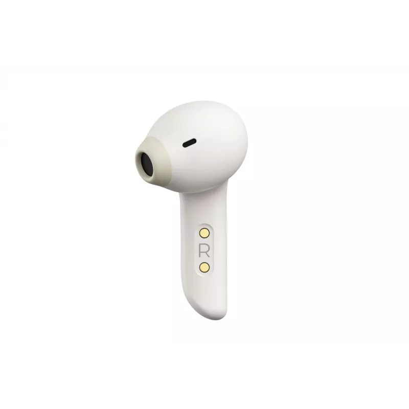HAVIT TW974 Modern Buds Auriculares True Wireless Stereo con Bluetooth 5.3, drivers de 10mm, IPX4, control táctil, estuche de carga USB-C, 20h de reproducción total – Beige