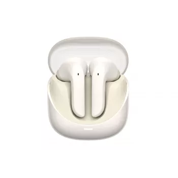 HAVIT TW974 Modern Buds Auriculares True Wireless Stereo con Bluetooth 5.3, drivers de 10mm, IPX4, control táctil, estuche de carga USB-C, 20h de reproducción total – Beige