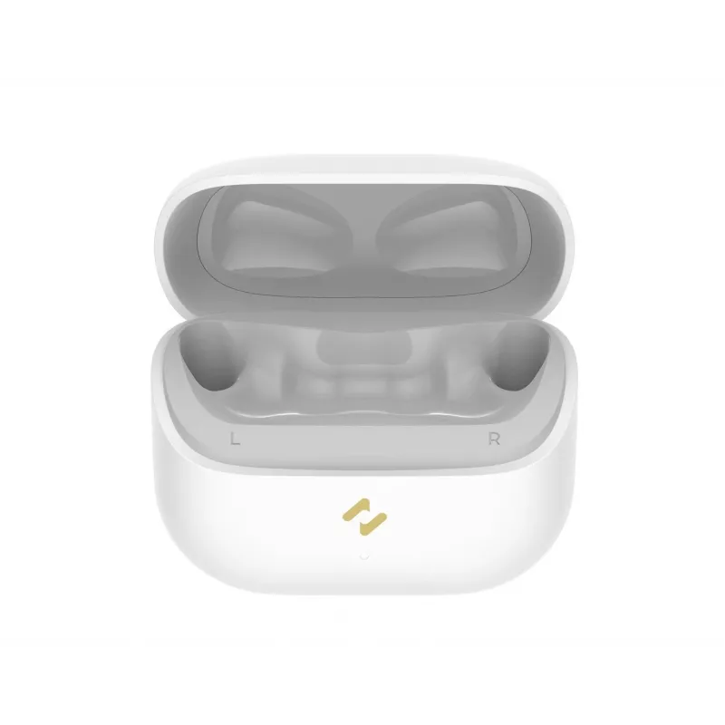 HAVIT TW982 Auriculares True Wireless Stereo con Bluetooth 5.3, control táctil, protección al agua IPX4 y estuche de carga – blanco