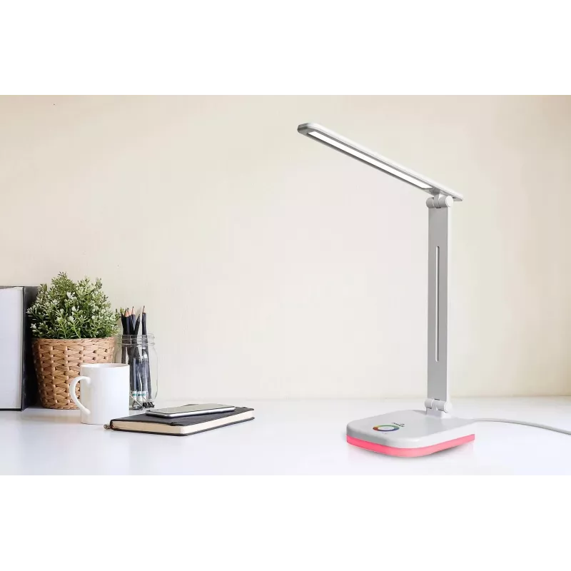 Hawk HWDL001WH lámpara de escritorio, blanca