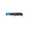 Hazet 195N-3 taburete y creeper de taller 2 en 1, 150 kg de carga, 1198 x 440 x 135 mm, azul/negro