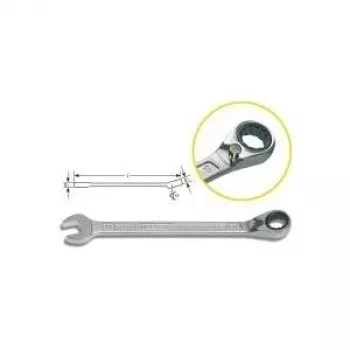 HAZET 606-8 Llave combinada de carraca 8 mm