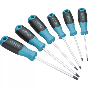 HAZET 811T/6 juego de destornilladores de taller 6 piezas TORX interior (TX10-TX30)