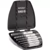 HAZET 840/8 set extractor de tornillos M3 - M45, 8 piezas, espiral a izquierdas, acero de herramientas de alta calidad, en maletín de plástico