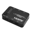 HDCVT HDS-B51 Switch HDMI 2.0 5x1 4K@60Hz HDR10 Dolby Vision HDCP 2.2 18Gbps con mando a distancia IR