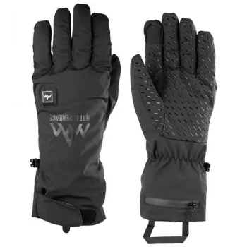 Guantes calefactables HeatX Everyday negros XL con 3 niveles de calor y baterías recargables