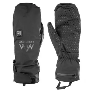Guantes calefactables de punto HeatX Everyday XL - recargables, 3 niveles de calor, hasta 55°C, negro