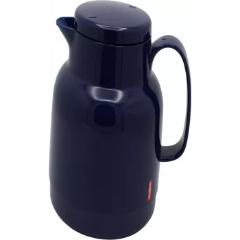 Helios Mondo Jarra isotérmica al vacío 1,0 L Azul oscuro 3354-008