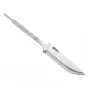 Helle Gaupe K310 Cuchillo Clinch - acero inoxidable de triple laminado, mango de abedul veteado, funda de cuero