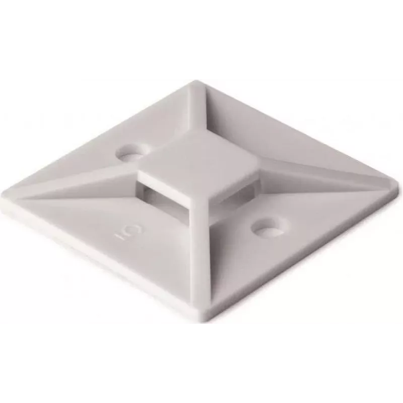 HellermannTyton MB4A Base de fijación para bridas 28x28mm PA66 natural