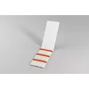 HellermannTyton HELASIGN Etiquetas autolaminadas para marcado de cables, rojo/transparente, 19 x 38 mm, 60 etiquetas (10 hojas de 6), PVC 598-31402