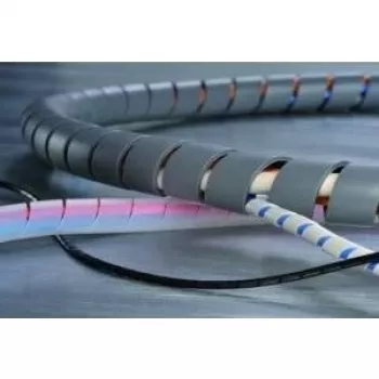 HellermannTyton Helawrap HWPP funda protectora de cables, 10mm, 25m, negra, polipropileno, -60°C a +80°C 161-41101