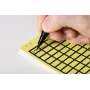HellermannTyton Rollo de etiquetas de vinilo para transferencia térmica TAGHT, 25,4 mm x 12,7 mm, blanco, adhesivo acrílico permanente, 1000 etiquetas 598-12227