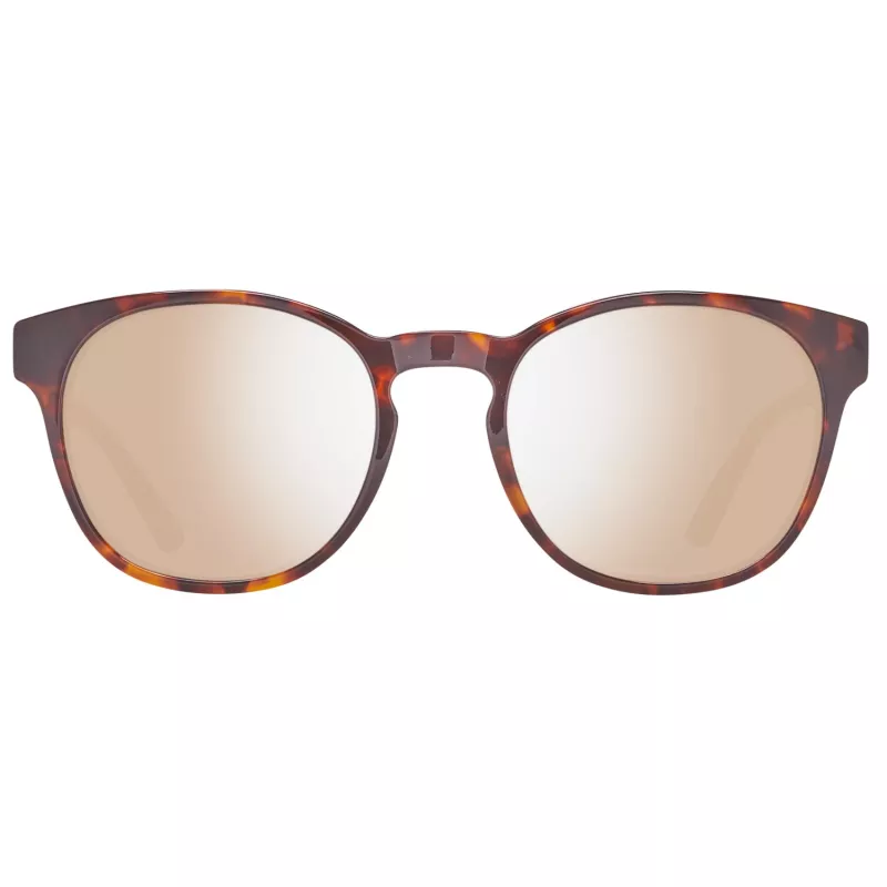 HELLY HANSEN HH5005-C02-51 Gafas de sol polarizadas rectangulares unisex - Montura negra, cristal ahumado 51/20/140 mm