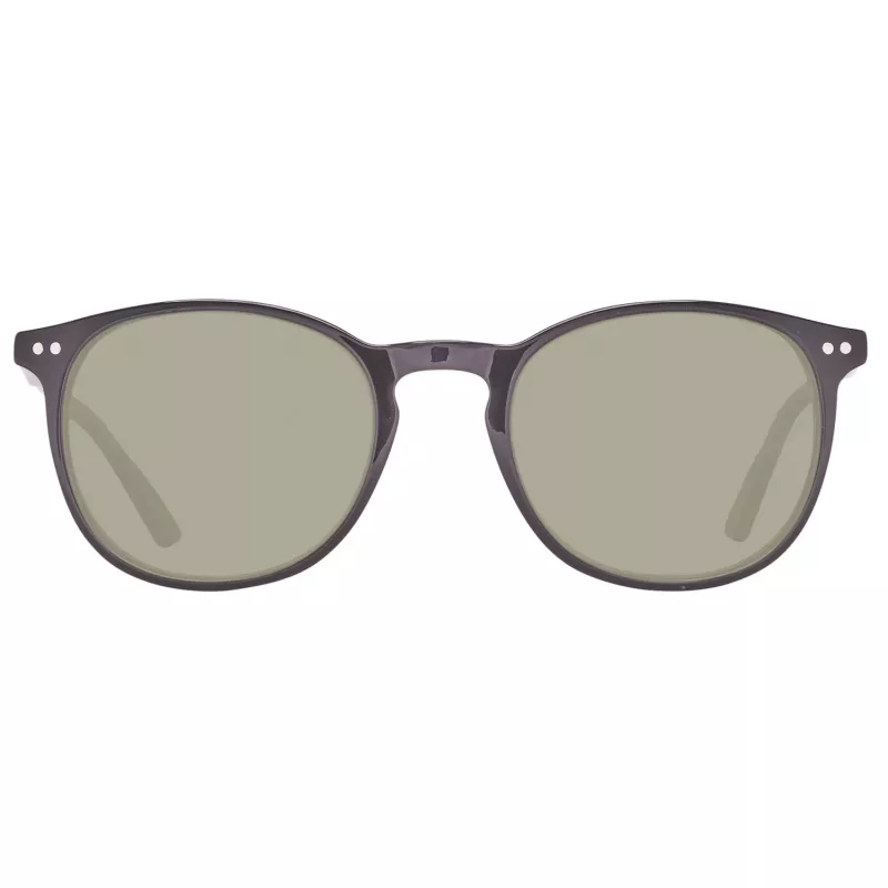 HELLY HANSEN HH5008-C02-50 Gafas de sol unisex - Montura negra, lentes grises polarizadas, 50/20/140 mm