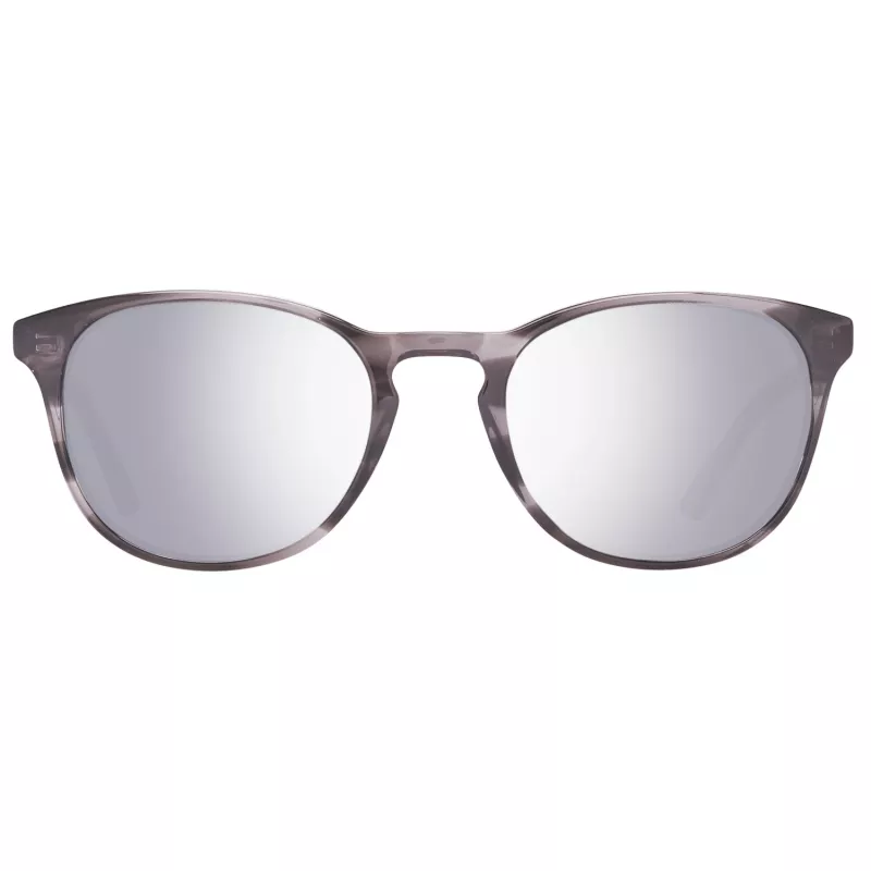 Gafas de sol unisex HELLY HANSEN HH5009-C03-50, montura negra, lentes gris ahumado, 50 mm