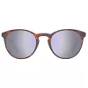 Helly Hansen HH5010-C04-50 Gafas de sol mujer, montura de acetato rectangular, lentes de policarbonato grises ahumadas, 50/22/140 mm