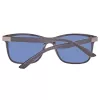 HELLY HANSEN HH5013-C01-56 Gafas de sol para hombre - Montura negra, lentes grises 56/17/145 mm
