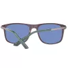 HELLY HANSEN HH5016-C02-56 Gafas de sol hombre, montura negra, lentes grises, 56/18/140 mm