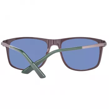 HELLY HANSEN HH5016-C02-56 Gafas de sol hombre, montura negra, lentes grises, 56/18/140 mm