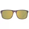 HELLY HANSEN HH5016-C02-56 Gafas de sol hombre, montura negra, lentes grises, 56/18/140 mm