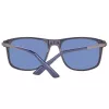 Helly Hansen HH5016-C03-56 Gafas de sol hombre polarizadas, montura negra, lentes gris humo, 56/18/140 mm