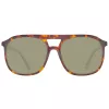 HELLY HANSEN HH5019-C02-55 Gafas de sol hombre deportivas rectangulares, negro mate, lentes gris humo, 55/17/140 mm