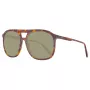 HELLY HANSEN HH5019-C02-55 Gafas de sol hombre deportivas rectangulares, negro mate, lentes gris humo, 55/17/140 mm