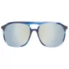 HELLY HANSEN HH5019-C03-55 Gafas de sol deportivas de hombre polarizadas - Montura negra, Lentes grises, 55/17/140 mm
