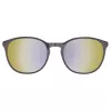 HELLY HANSEN HH5022-C01-57 Gafas de sol unisex - Montura negra, Lentes polarizadas grises, 55/22/140 mm