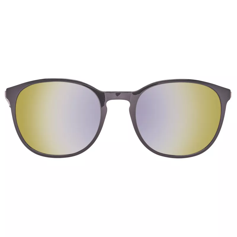 HELLY HANSEN HH5022-C01-57 Gafas de sol unisex - Montura negra, Lentes polarizadas grises, 55/22/140 mm