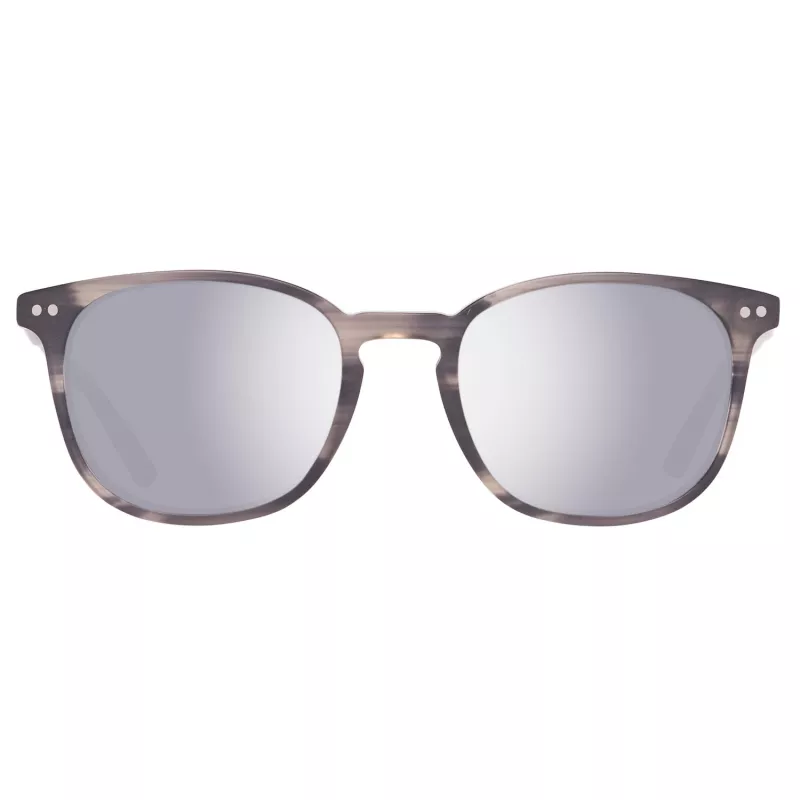 HELLY HANSEN Gafas de sol unisex HH5011-C01-49 (49/19/145 mm) montura negra lente gris ahumada