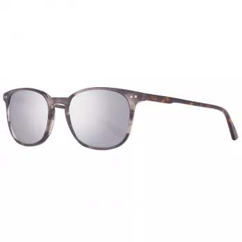 HELLY HANSEN Gafas de sol unisex HH5011-C01-49 (49/19/145 mm) montura negra lente gris ahumada