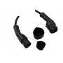 helos Cable de carga EV Type 2 Modo 3, 32A, 22 kW, 3 fases, 3 metros con bolsa