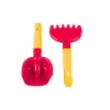 HEMAR Set de rastrillo para arena, espátula, bicolor, 2 uds. mix