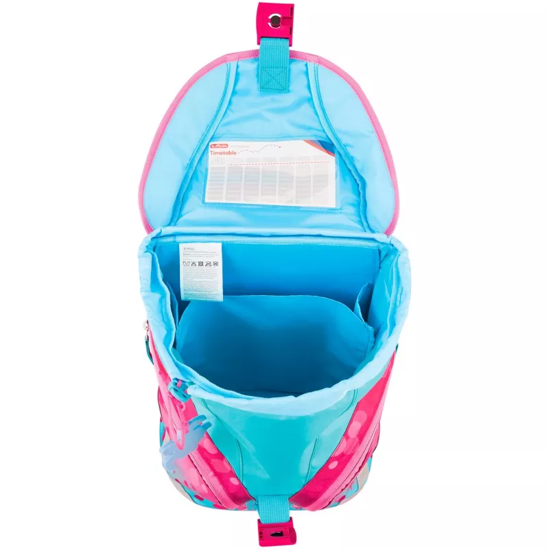HERLITZ 42021291 Set de mochila escolar ergonómica 4 piezas Space/Astronaut 16L poliéster certificado TÜV