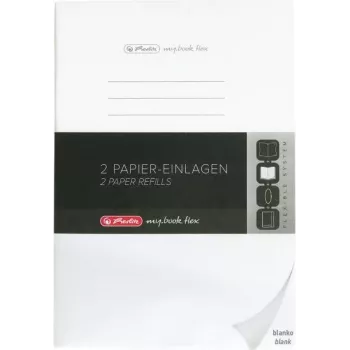 Herlitz 50034130 Cuaderno A5 80 hojas blanco