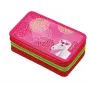 Herlitz Triple Bloomy Horse Estuche escolar, set de 31 piezas, Poliéster, 3 compartimentos con cremallera, Multicolor 50038770