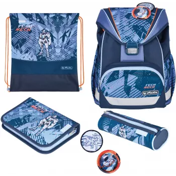 Herlitz UltraLight Plus TechMech Mochila escolar