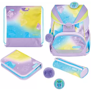 Herlitz UltraLight XL Plus Little Monster set de mochila escolar