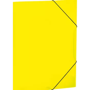 HERMA 19655 Archivador A4 Polipropileno Amarillo Vertical 80 mm lomo