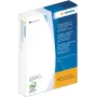 Etiquetas redondas de papel mate amarillas HERMA DP1 19 mm de diámetro, 10000 etiquetas por rollo, adhesivo permanente, para sistemas automáticos de etiquetado 2741