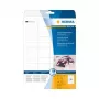 HERMA Etiquetas de seguridad blancas 45,7x21,2 mm Película 1200 uds.