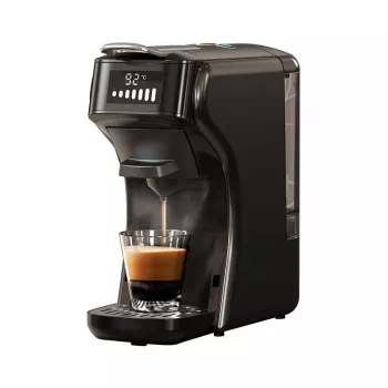 HiBREW Cafetera de cápsulas 5 en 1 H1B-negro (negro)