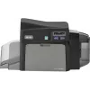 HID Fargo DTC4250e Impresora de tarjetas de plástico de una cara con sublimación térmica, CR-80, USB y Ethernet
