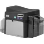 HID Fargo DTC4250e Impresora de tarjetas de plástico de una cara con sublimación térmica, CR-80, USB y Ethernet