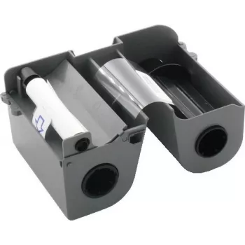 HID Fargo Cartucho de cinta estándar Negro con rodillo de limpieza para serie DTC