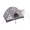High Peak Beaver 3 tienda de campaña tipo cúpula camuflaje - 3 personas, impermeable 2000mm, varillas de fibra de vidrio